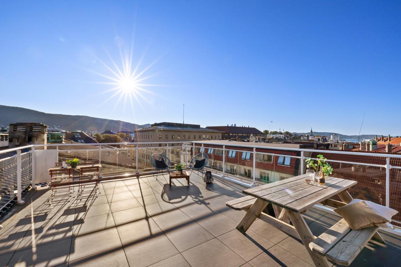 2 Min To Bryggen - Rooftop - Office With 49" Screen Bergen Exterior photo