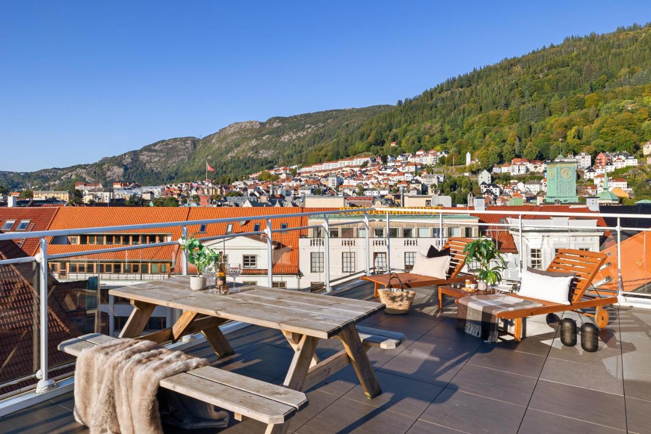2 Min To Bryggen - Rooftop - Office With 49" Screen Bergen Exterior photo